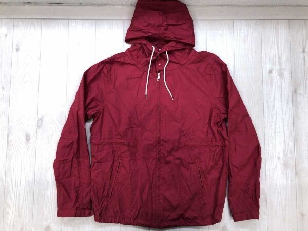 バックナンバー BACK NUMBER アメカジ アウトドア ストリート マウンテンパーカー ジャケット メンズ コットン100% M コーラルレッド拍卖