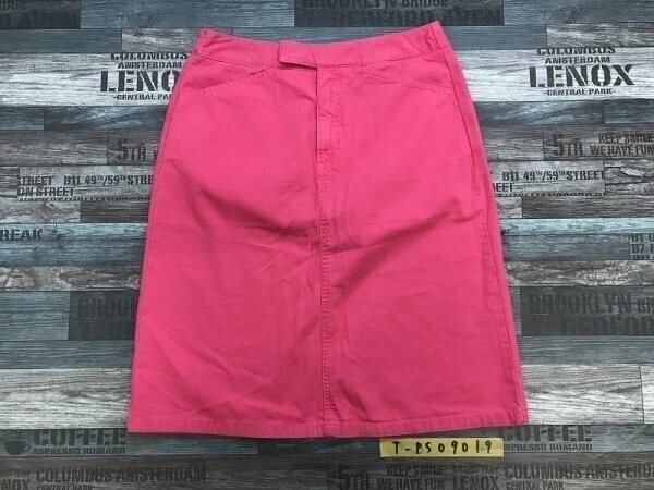 UNITED COLORS OF BENETTON ベネトン レディース デニム スカート 42 ショッキングピンク拍卖