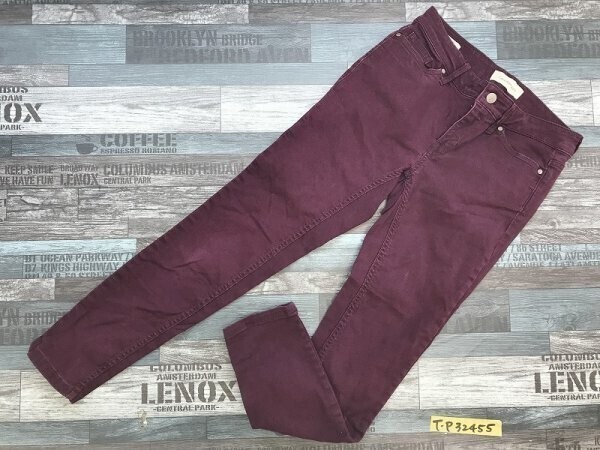 Calvin Klein JEANS カルバンクライン レディース ストレッチ スキニー テーパードカラーパンツ 2 紫拍卖