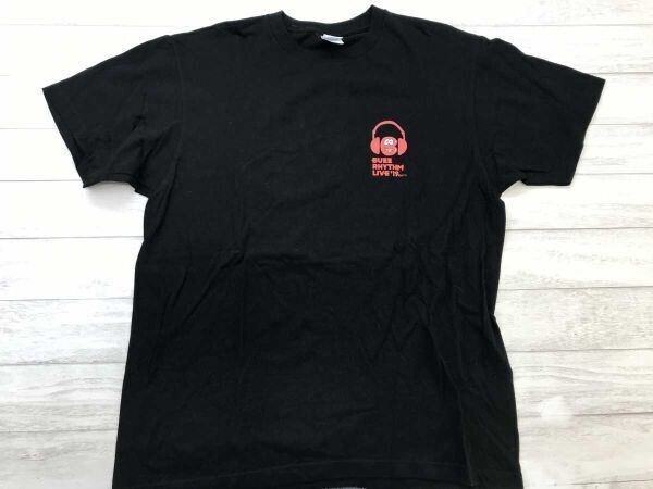 バズリズム LIVE 2019 日本テレビ 音楽番組 ライブイベント フェス 横浜アリーナ フジファブリック メンズ 半袖Tシャツ フェス 綿100% L 黒拍卖