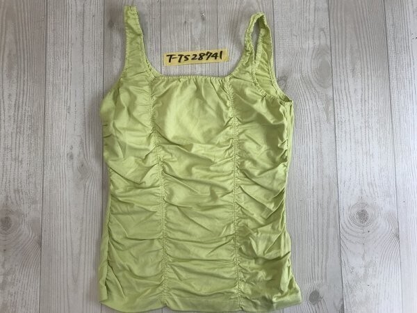 PROPORTION BODY DRESSING プロポーションボディドレッシング レディース シャーリング キャミソール 2 黄緑拍卖