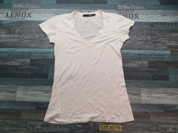 RLX RALPH LAUREN ラルフローレン メンズ 薄手 Vネック 半袖Tシャツ 小さいサイズ XS 白拍卖