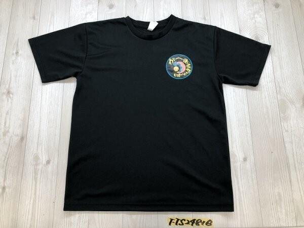 がーまるちょば メンズ GYMNASTICS CLUB オリジナル メッシュ 半袖Tシャツ L 黒拍卖