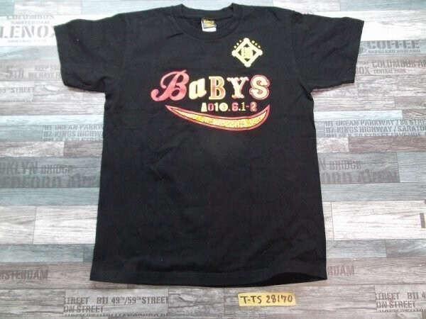 ファンキーモンキーベイビーズ メンズ おまえ達との道2013 半袖Tシャツ S 黒拍卖