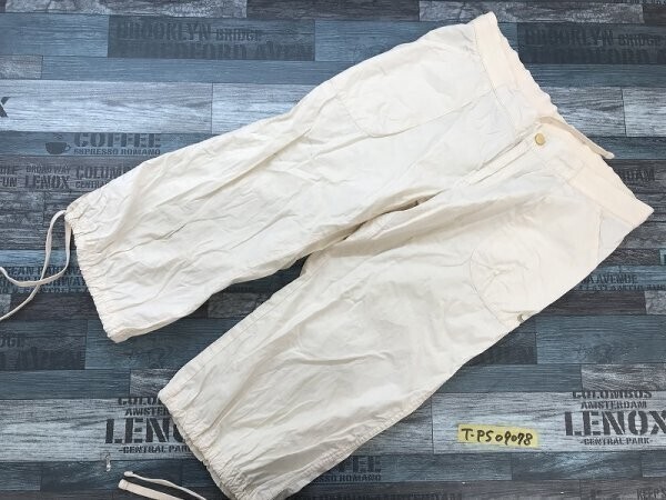 NIKE ナイキ レディース コットンストレッチ クロップドパンツ M ベージュ拍卖
