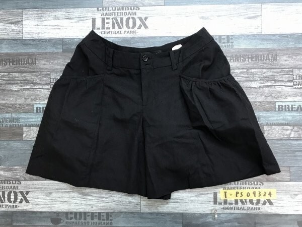 URBAN RESEARCH アーバンリサーチ レディース ポケット付 ハーフパンツ 36 黒拍卖