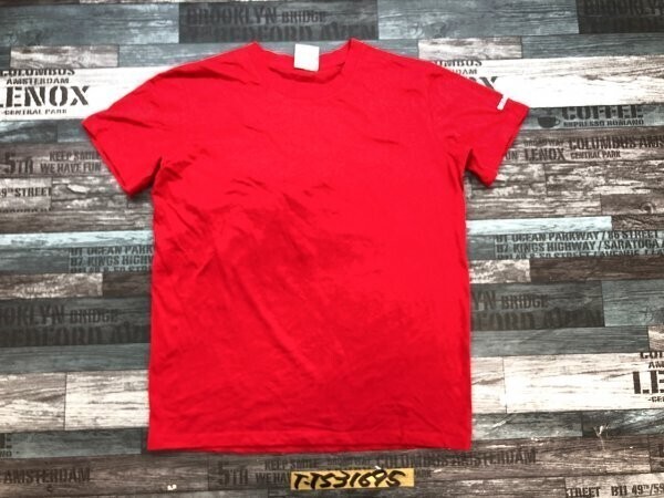 STARBUCKS スタバ メンズ レディース 2022 FY23 ホリデー半袖Tシャツ S 赤拍卖