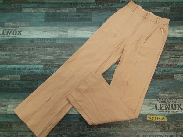 SLY スライ レディース レーヨン・ナイロン ストレッチ スリムパンツ O ピンク拍卖