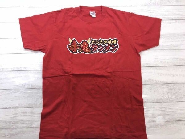 らあめん花月嵐 赤鬼ニンニク味噌タンメン ストリート ユニーク ラーメン グルメ カルチャー 半袖Tシャツ メンズ コットン100% M 赤拍卖