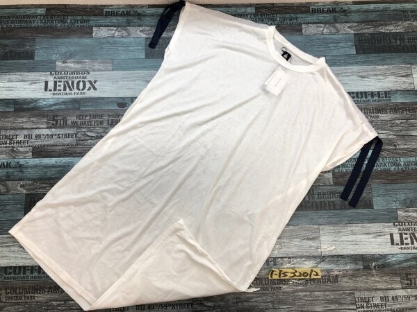 新品!merlot メルロー レディース フレンチスリーブ リボン ワンピースTシャツ F 白拍卖