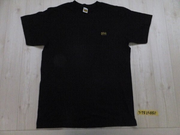 G.T.HAWKINS ホーキンス メンズ ロゴワンポイント刺繍 半袖Tシャツ L 黒拍卖