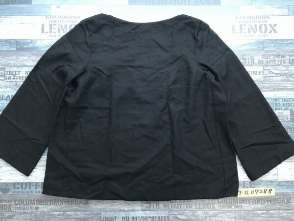 BEAUTY&YOUTH UNITED ARROWS ユナイテッドアローズ レディース 日本製 微起毛 ポリエステルレーヨン カットソー L 黒拍卖