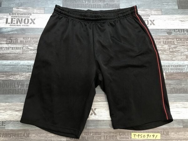 IGNIO イグニオ メンズ ジャージ ハーフパンツ XB 黒赤拍卖