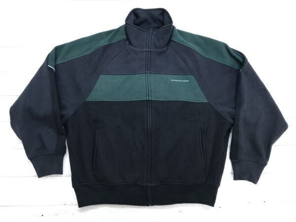 GU and beautiful people ジーユー ビューティフルピープル デザイナーズ コラボ 古着 スウェット ジャケット 男女兼用 M 黒 緑 グレー拍卖