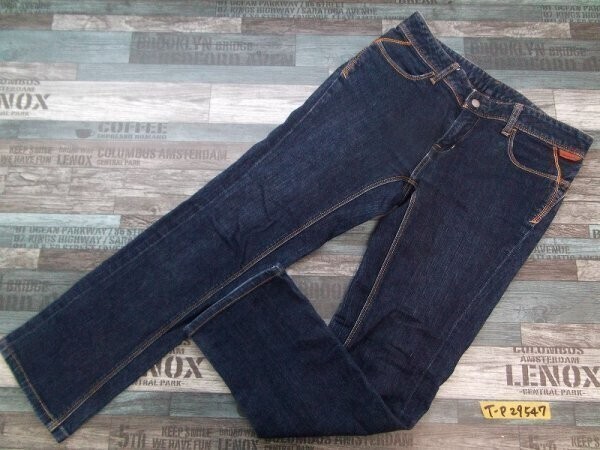 GEORGIA LOVE レディース ステッチ デニムジーンズパンツ 71 紺拍卖