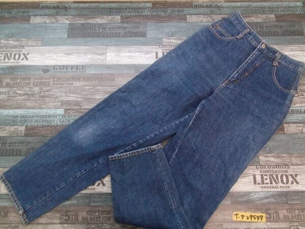 BRAPPERS レディース 日本製 ウォッシュ ハイライズ デニムジーンズパンツ 紺拍卖