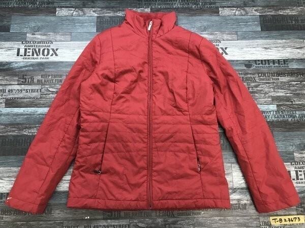 LAND’S END ランズエンド レディース 裏フリース ジップジャケット S コーラルピンク拍卖