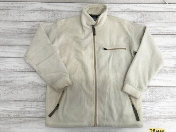 TIMBER RIDGE ティンバーリッジ メンズ フリース ジップジャケット M オフホワイト拍卖