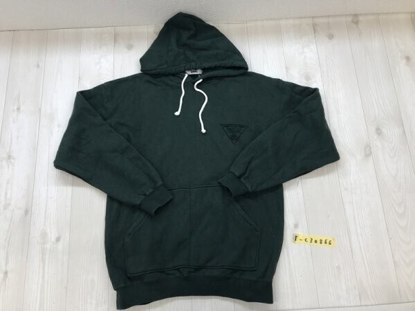 LAAC メンズ ロゴ刺繍 フーディー パーカー L 深緑拍卖