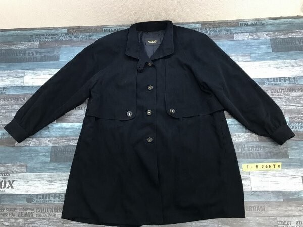 VITRAGE レディース 裏地付き 薄手 コート 黒拍卖