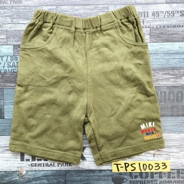 mikihouse ミキハウス キッズ コットン ハーフパンツ 100 カーキ拍卖
