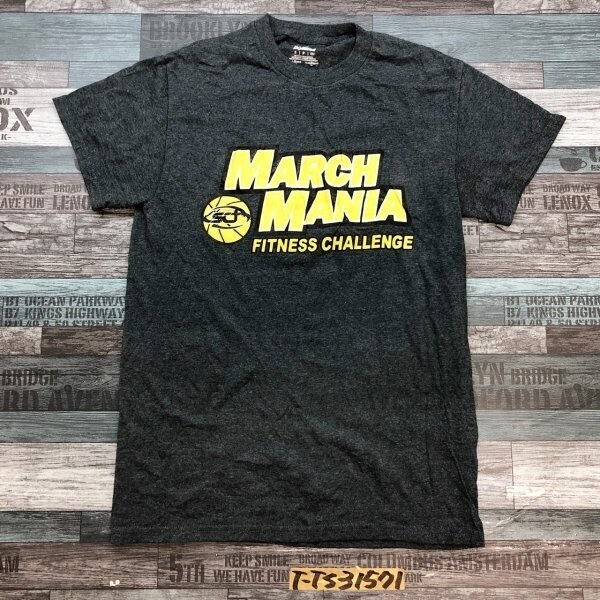 GILDAN メンズ MARCH MANIA アメリカ大学 バスケ 半袖Tシャツ S グレーグリーン拍卖