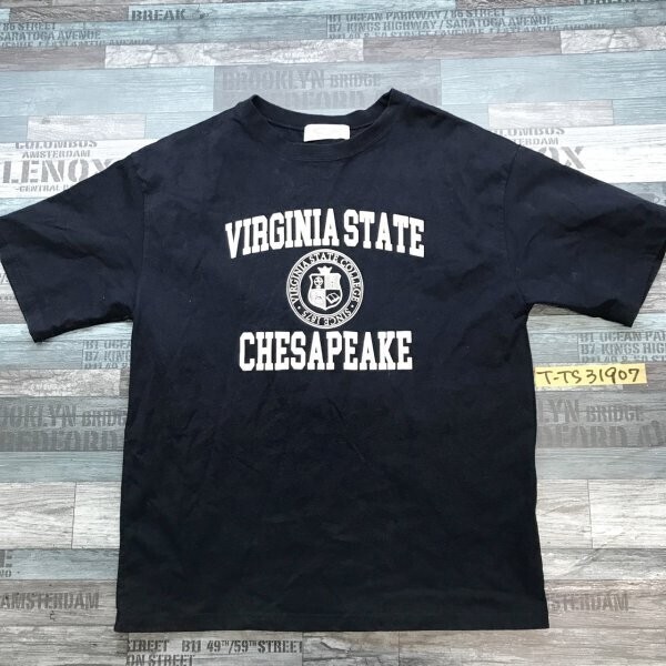 Holiday メンズ カレッジプリント 半袖Tシャツ 紺拍卖