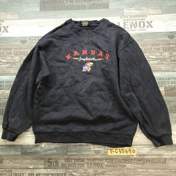 GEAR FOR SPORTS メンズ 刺繍 トレーナー M 紺拍卖