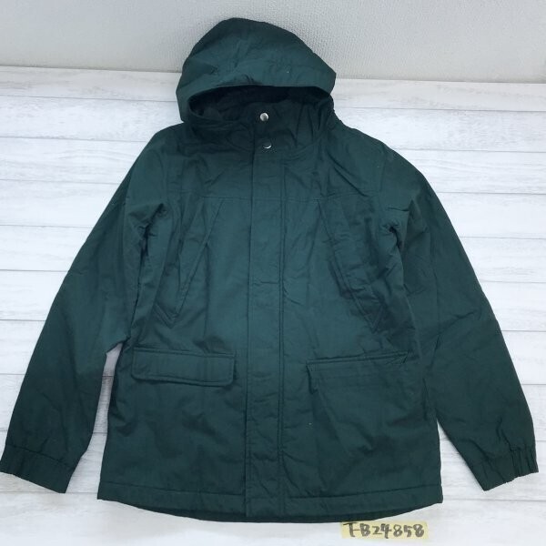 RAGEBLUE レイジブルー メンズ 綿100% 中綿 ジャケット M ダークグリーン拍卖