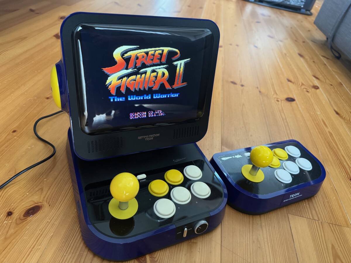 【希少対戦セット】Capcom RETRO STATION カプコンレトロステーション FIGHTSTICK付拍卖