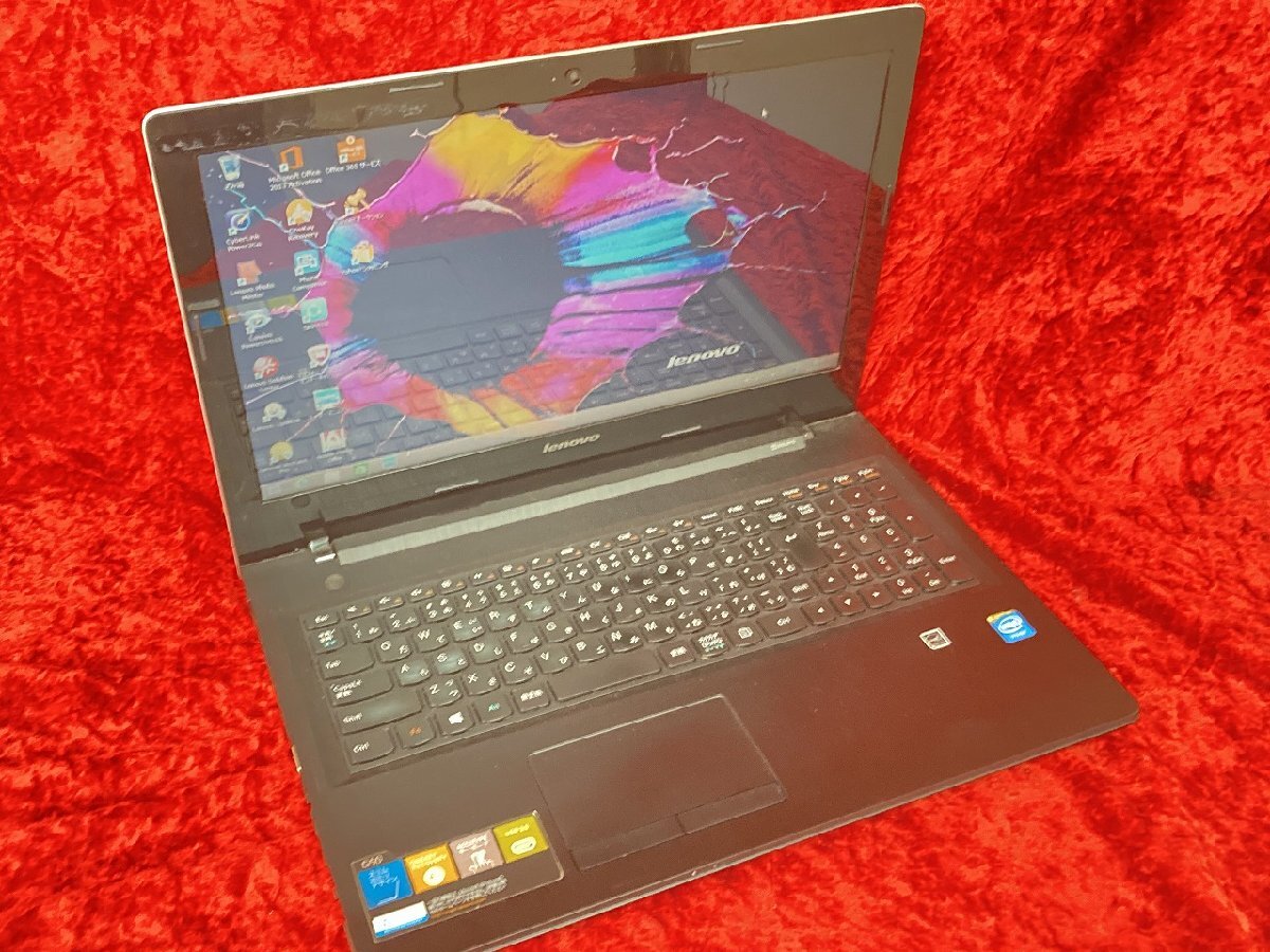 11-07-A29 ◎N ノートパソコン レノボ lenovo 80G0 windows8 メモリ4GB 中古品拍卖