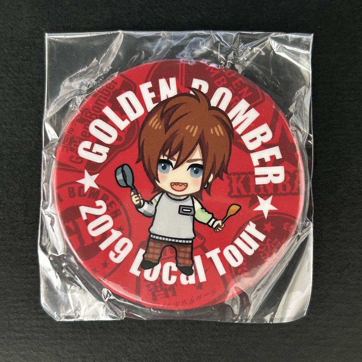 新品/地方民ツアー 缶バッジ 鬼龍院翔⑧【2019年 ゴールデンボンバー 地方民について本気出して考えてみた ガチャ イラスト キャラ】拍卖