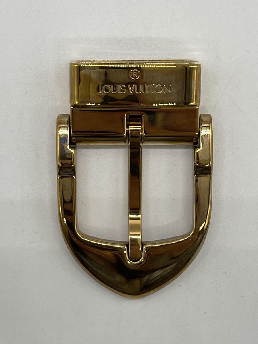 【1円スタート】LOUIS VUITTON ルイ・ヴィトン ベルトバックル ゴールド金具 Made in France 希少 正規品拍卖