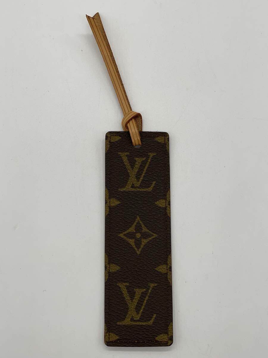 1円~ 希少 ルイヴィトン LOUIS VUITTON JAPAN 20周年記念 1998 ブックマーク 栞 モノグラム レザー made in France 非売品 記念品拍卖