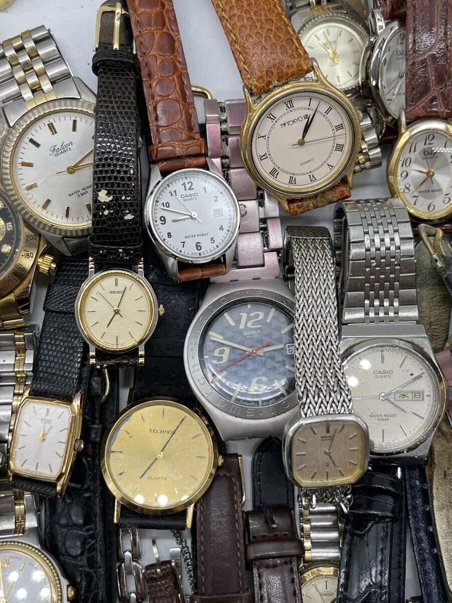 【大量 約150本】腕時計まとめ売り SEIKO CITIZEN CASIO TECHNOSなど 現状品 ジャンク扱い 1円スタート拍卖