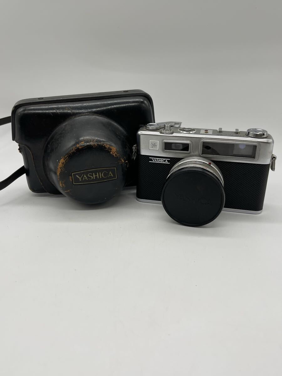 【1円スタート】YASHICA Electro 35 ヤシカ エレクトロ35 フィルムカメラ レンズ付き 未確認 現状品 ケース付き拍卖