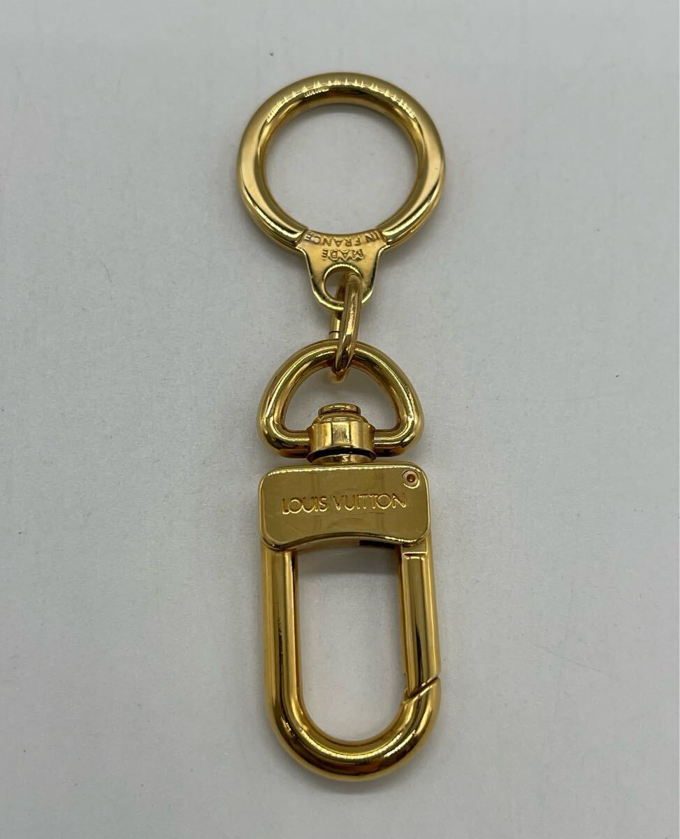 【1円スタート】LOUIS VUITTON ルイ・ヴィトン ゴールド キーリング Made in France 正規品 金具 美品拍卖