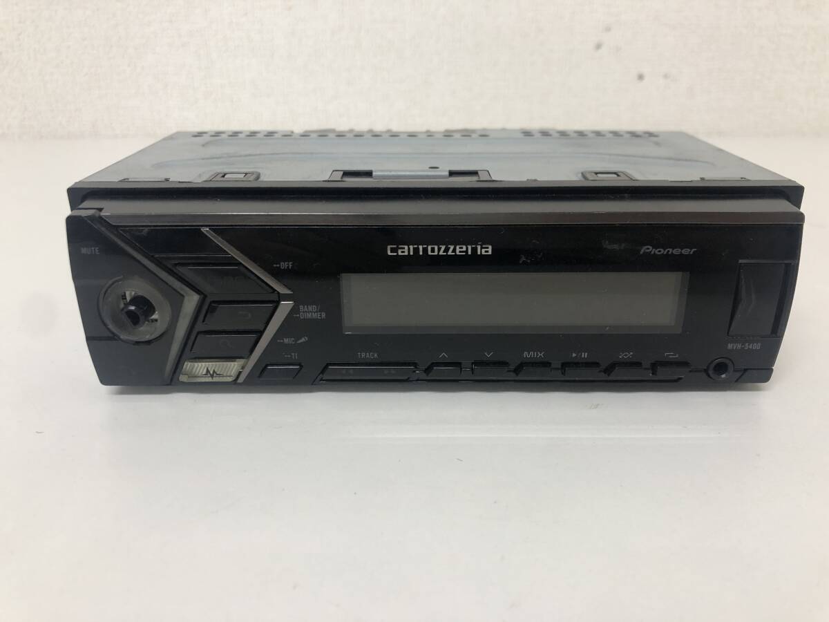 【説明欄必読】PIONEER パイオニア カーオーディオ MVH-5400 carrozzeria A拍卖