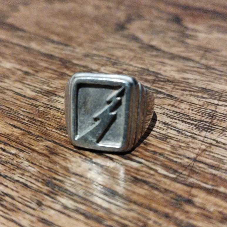 goro’sゴローズサンダーリング14号SILVERオールドリング年代物USED拍卖