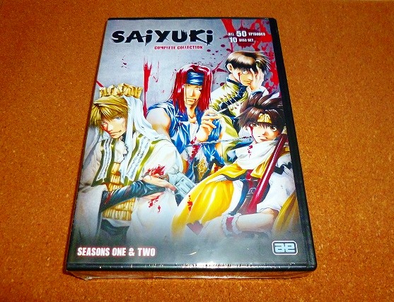 新品DVD 【幻想魔伝 最遊記】 全50話BOX!北米版 新盤拍卖