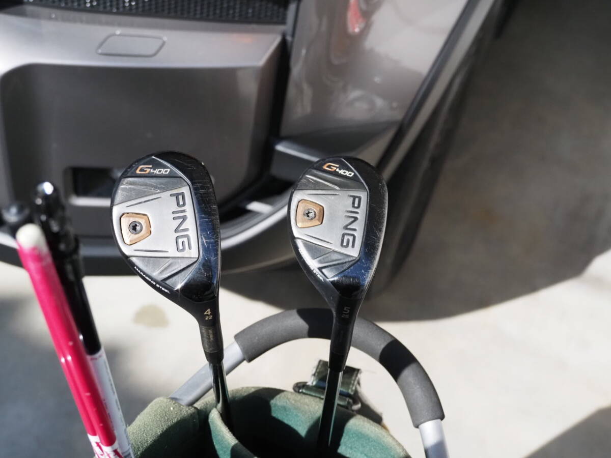 G420 ユーテイリティ 4(22度) 5(25度) N.S.PRO 950GH(フレックスS) 2本セット拍卖