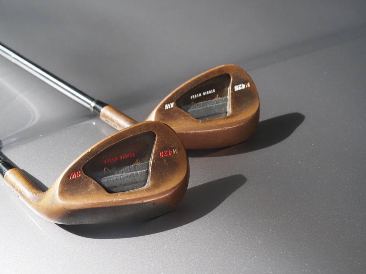 マスダゴルフ スタジオウェッジ M425(グース) AW SW 2本セット ジャンボ尾崎 原英莉花 私用モデル拍卖