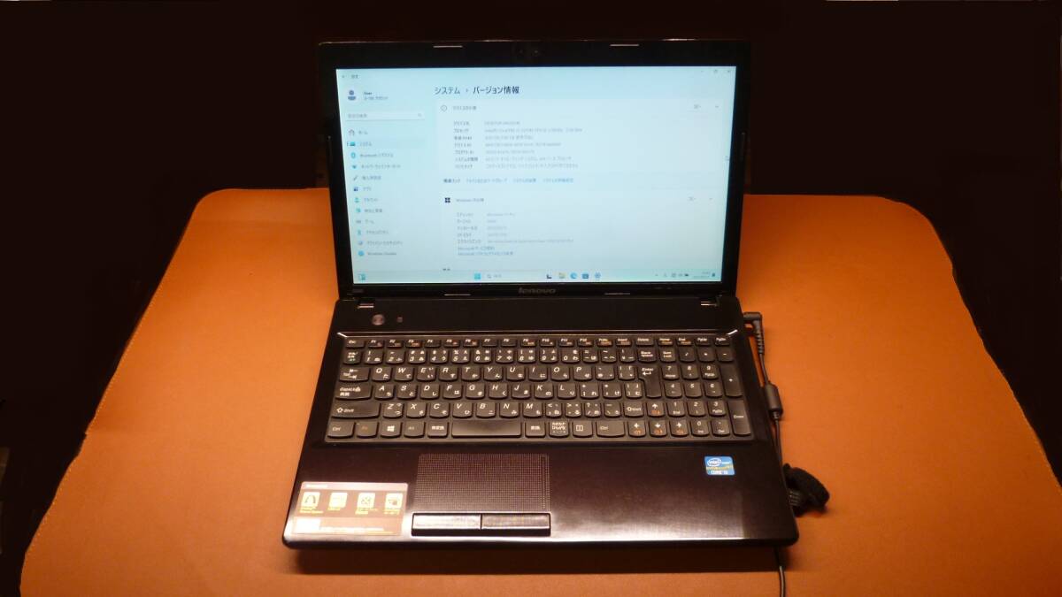動作中古PC Lenovo 型番:G580 2689 CPU:Corei5-3210M (2.50GHz) RAM:8.00GB HDD:500GB DVDマルチ再生OK拍卖
