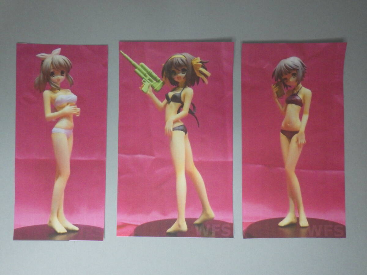 パーツチェック済 1/6 T's system 涼宮ハルヒ 朝比奈みくる 長門有希 水着 3点セット 原型:宮川武 ガレージキット ガレキ レジンキット拍卖