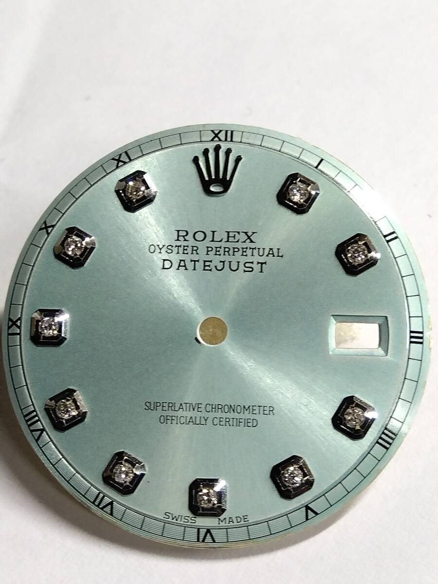 【鑑定済】ROLEX ロレックス 1601 1603 純正文字盤カスタム 10ポイント アイスブルー ビンテージ USED 貴重品!! no.4拍卖