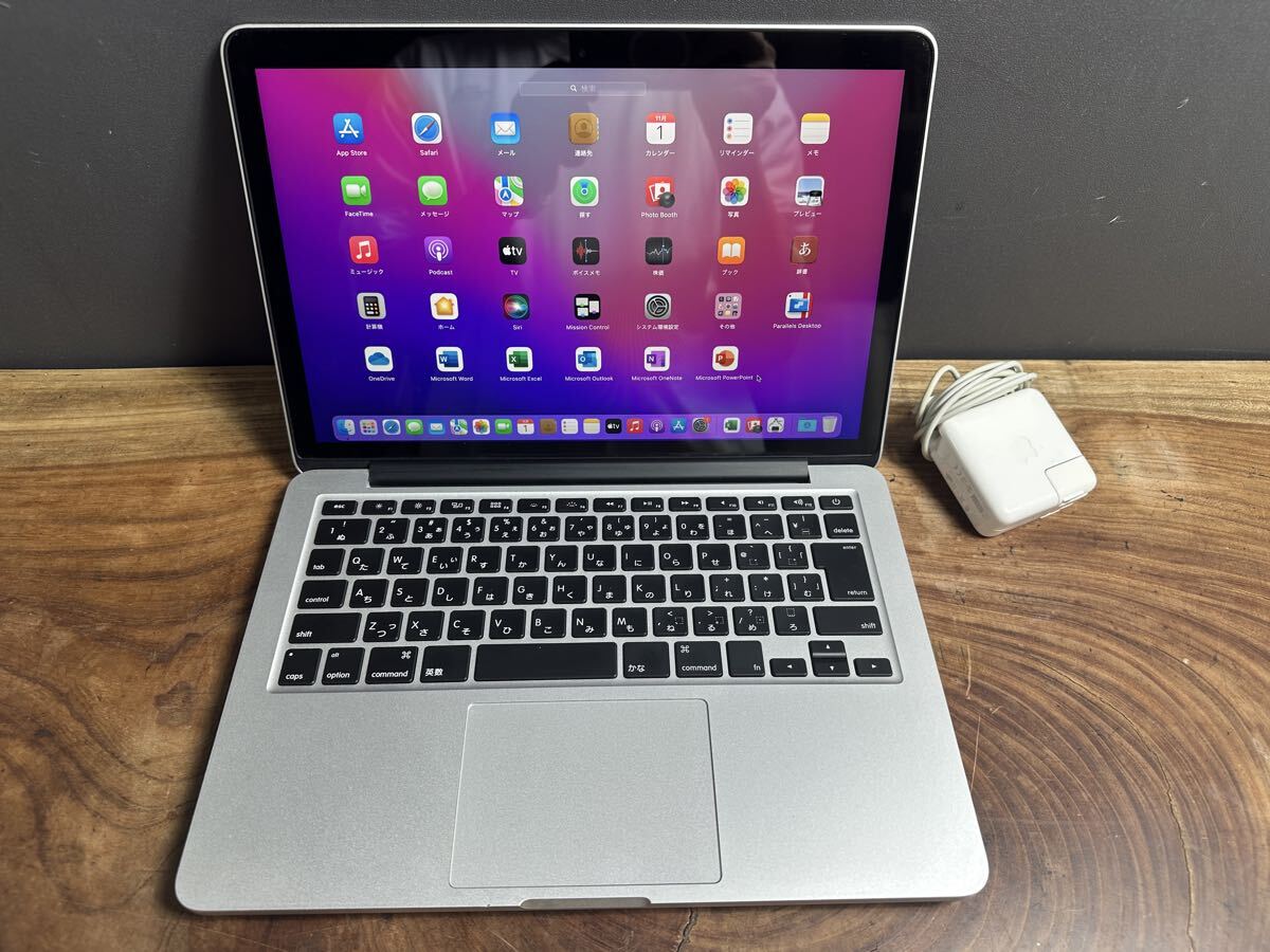 「超美品新品BT」Apple MacBook PRO Retina 13inch 2015/CPUi5 2.7/8GB/SSD256GB/Windows11/office2021/CJ531拍卖