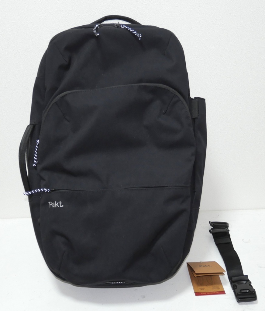 Pakt. パクト トラベル バックパック 黒 美品 拍卖