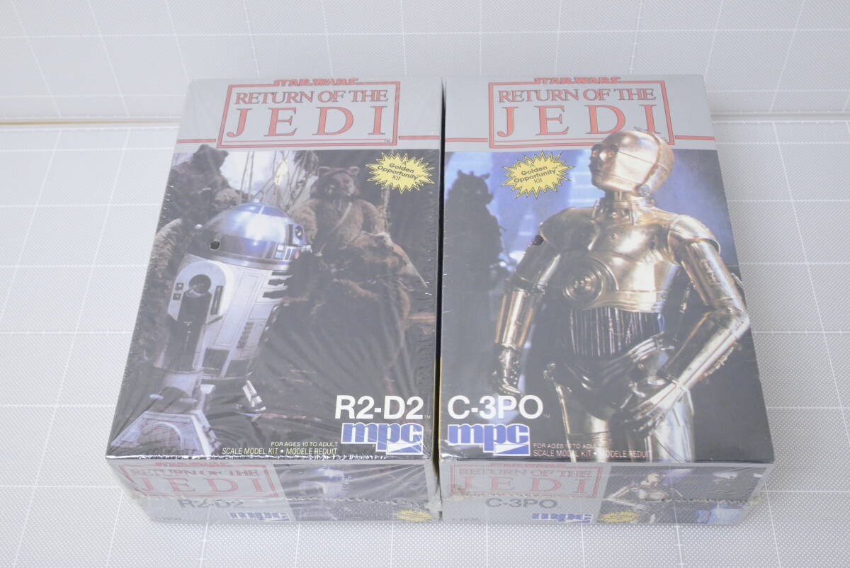 mpc スターウォーズ リターンオブザジェダイ R2-D2 & C-3PO 2点セット【ジャンク品】拍卖