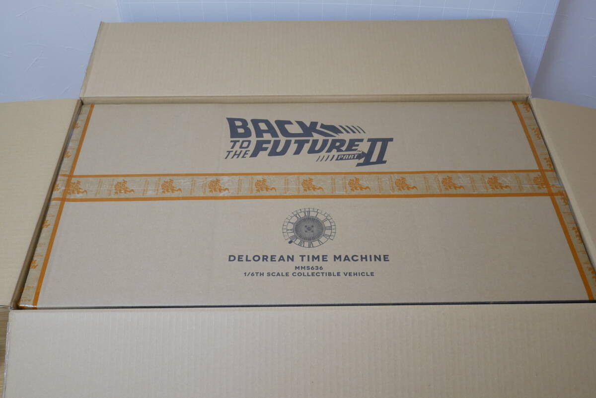 ムービー・マスターピース バック・トゥ・ザ・フューチャー PART2 1/6スケールビークル デロリアン・タイムマシン 【同梱不可】拍卖