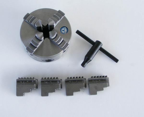 ★100mm4爪チャック 非独立型・小型旋盤の精密加工に最適! 田中商会拍卖